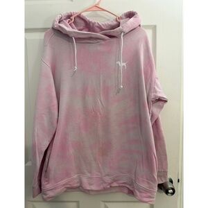 VS PINK Oversized Tie-Dye Hoodie